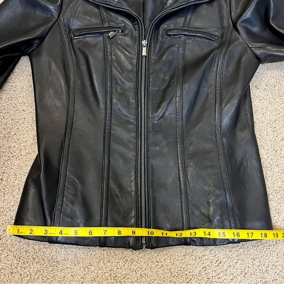 Avanti | Women’s 100% Leather Jacket/Coat, Full Zip, Lined, Black, M - Picture 14 of 14